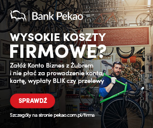 Bank Pekao – Konto Biznes z Żubrem: Otwórz konto firmowe lub firmę z kontem firmowym i zyskaj do 5 000 zł